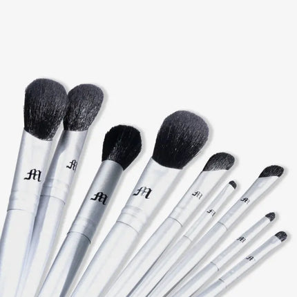 Made By Mitchell Camera Roll Skyline 9 Piece Makeup Artistry Brush Set