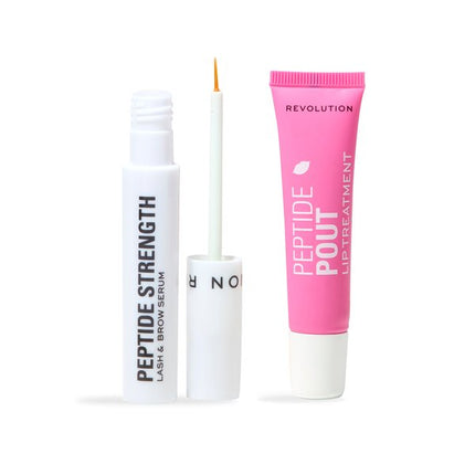 Makeup Revolution Peptide Power Lash and Lip Duo Gift Set