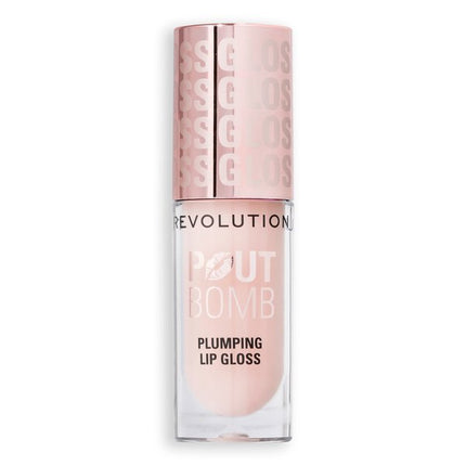 Makeup Revolution Pout Bomb Plumping Gloss Milky Sheer Holo