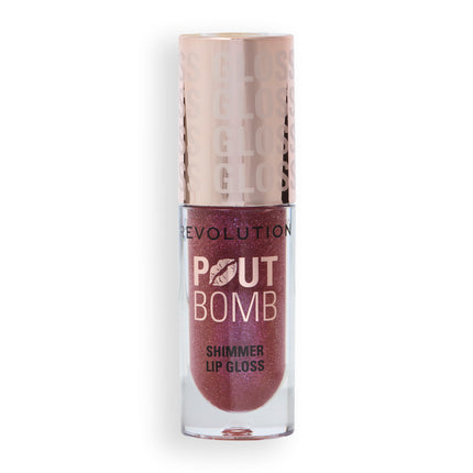 Makeup Revolution Pout Bomb Shimmer Gloss Berry Lustre