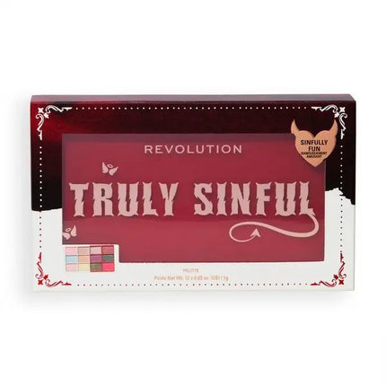 Makeup Revolution Truly Sinful Blood Palette