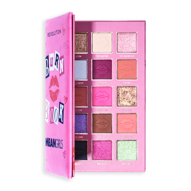 Makeup Revolution x Mean Girls Burn Book Palette