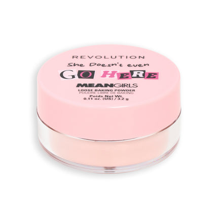 Makeup Revolution x Mean Girls Cherry Pink Loose Powder