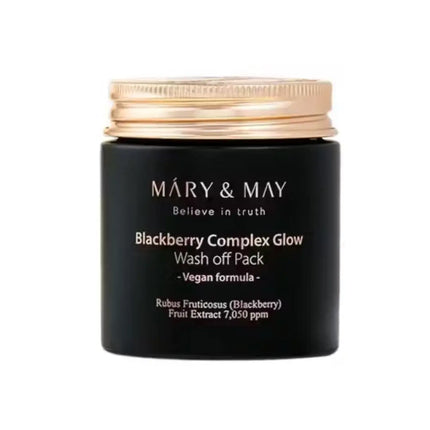 Mary & May Blackberry Complex Glow Washoff Pack