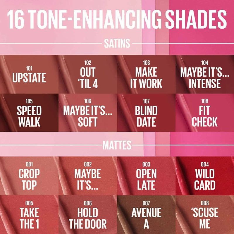 Maybelline Maybe It's Serum Lipstick 107 Blind Date