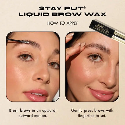 Milani Stay Put Liquid Brow Wax Clear