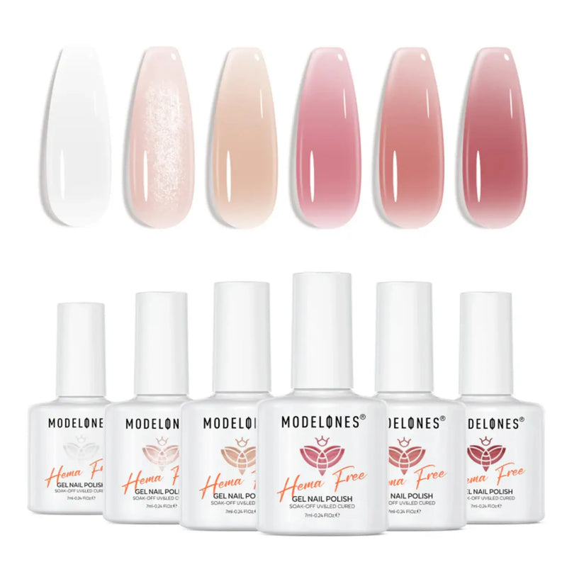 Modelones Gel Nail Polish Set Lunar Glow