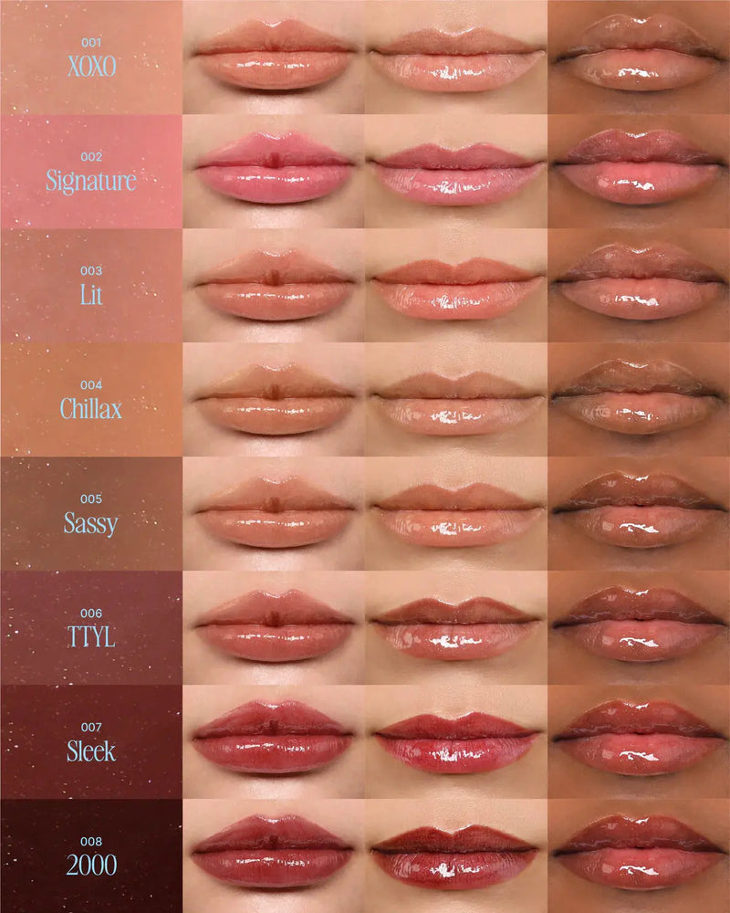 Moira Lip Chic Shimmer Gloss 001 Xoxo