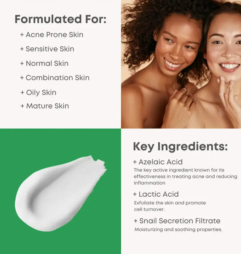 Nine Less A Control Azelaic Acid Cream