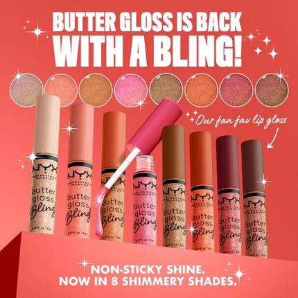 NYX Professional Makeup Butter Gloss Bling  Pricey