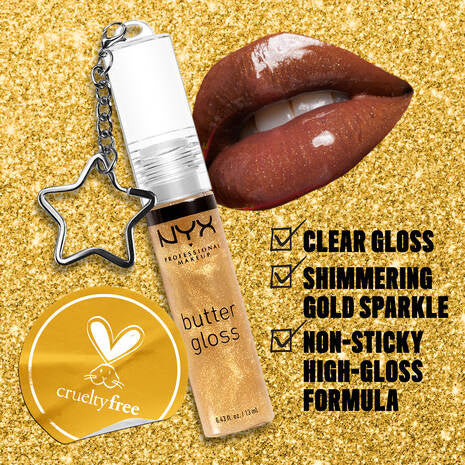 NYX Professional Makeup Butter Lip Gloss 25K Gold