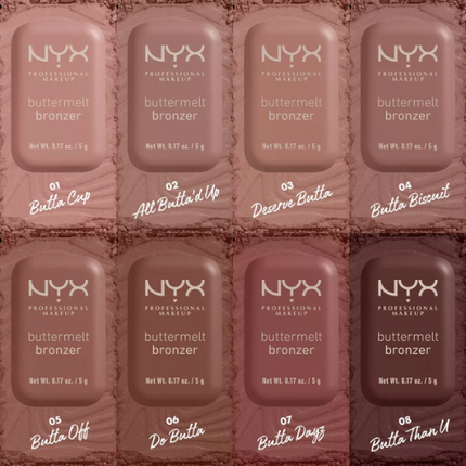 NYX Professional Makeup Buttermelt Bronzer Butta Biscuit