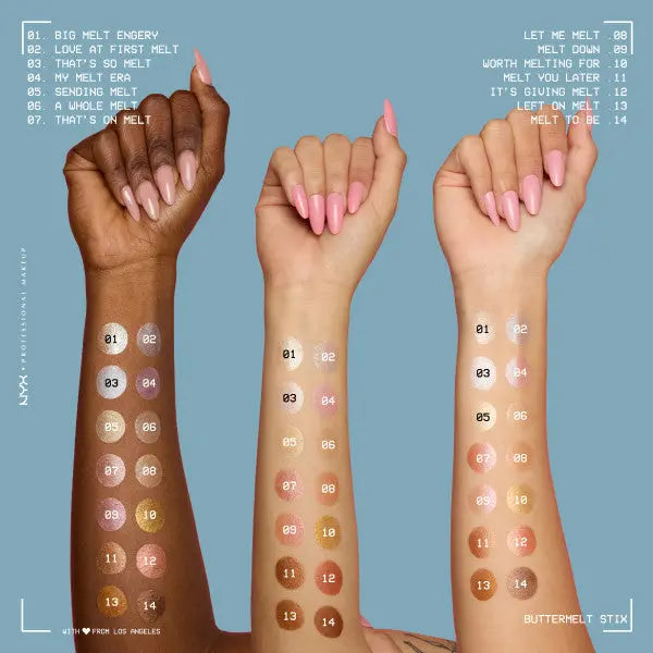 NYX Professional Makeup Buttermelt Highlighter Stix Melt To Be
