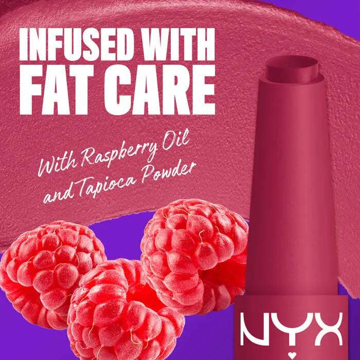 NYX Professional Makeup Fat Matte Smooth Color Lipstick Blush Blanket