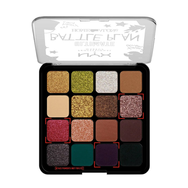 NYX Professional Makeup Home Alone Ultimate Shadow Palette Battle Plan