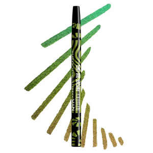 NYX Professional Makeup x Beetlejuice Pinstripe Duo Liners Black + Green Chrome