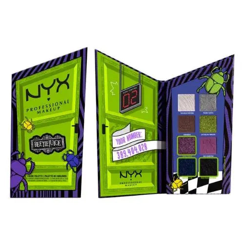 NYX Professional Makeup x Beetlejuice Shadow Palette 01