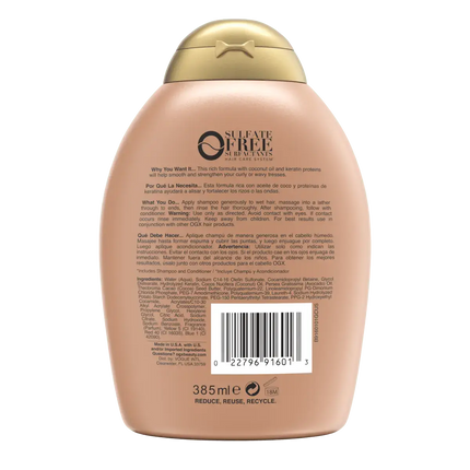 OGX Beauty Ever Straight Brazilian Keratin Smooth Shampoo