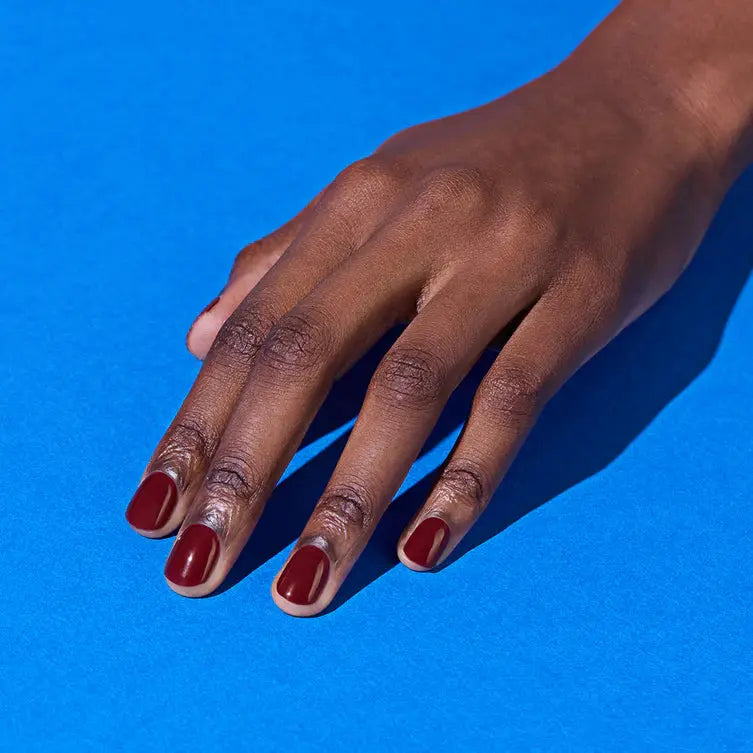 Ohora Semi Cured Gel Nail Strips N Classic Burgundy