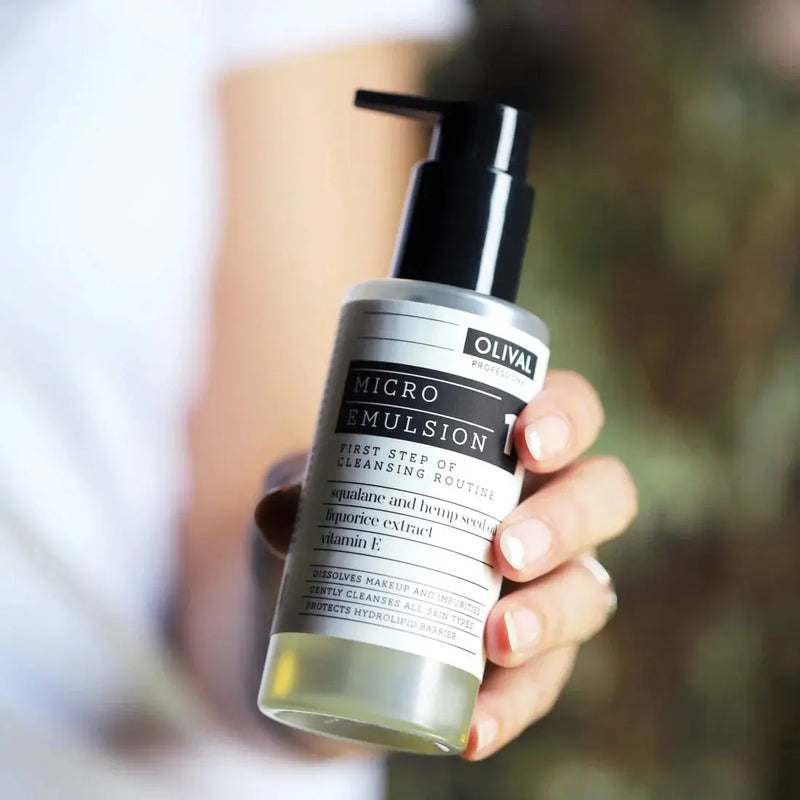 Olival Microemulsion For The First Step Of Facial Cleansing