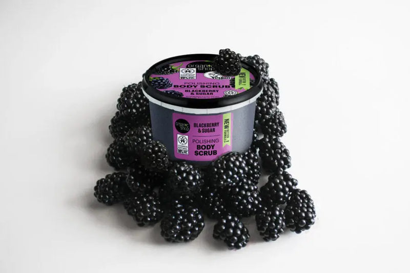 Organic Shop Polishing Body Scrub Blackberry