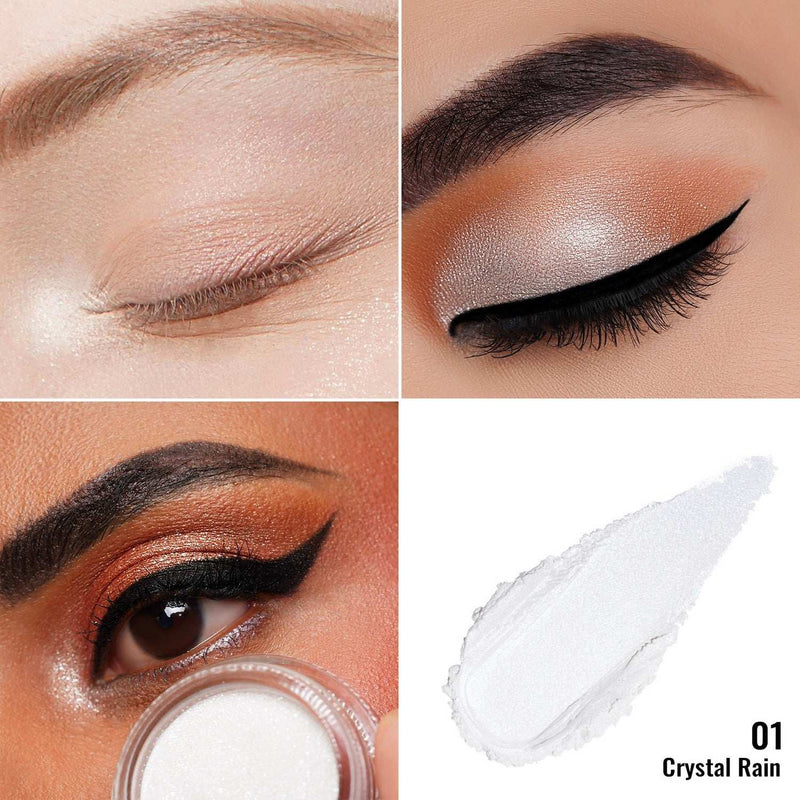 Oulac Cream Color Eyeshadow 01 Crystal Rain