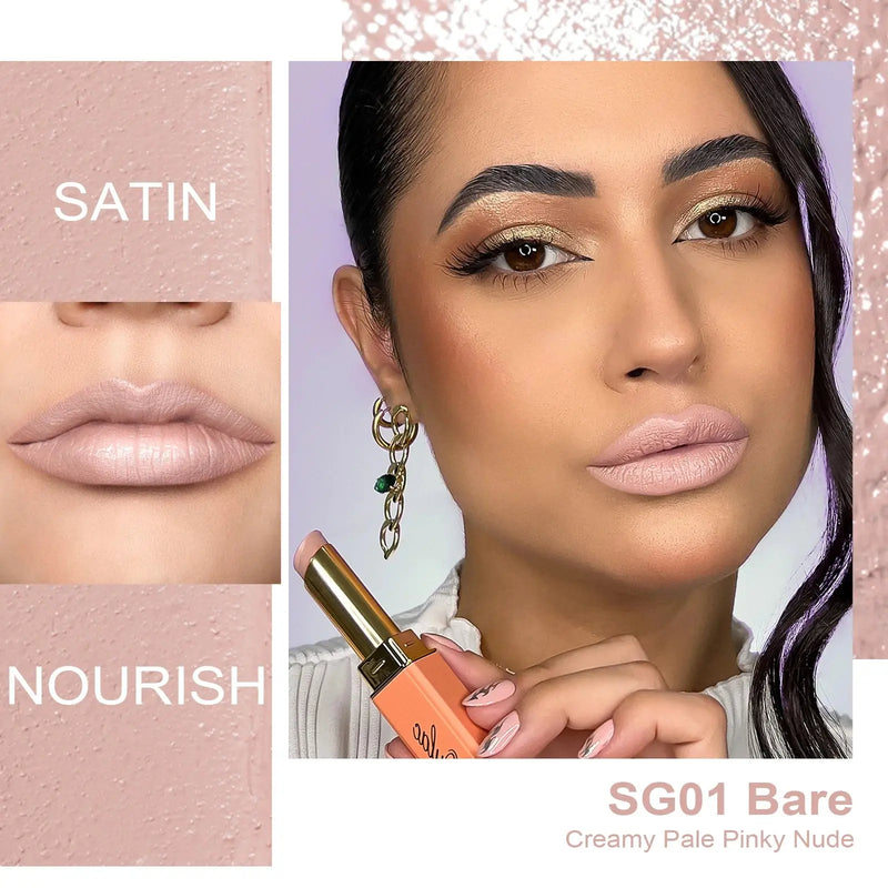 Oulac Sensual Glow Lipstick SG01 Bare