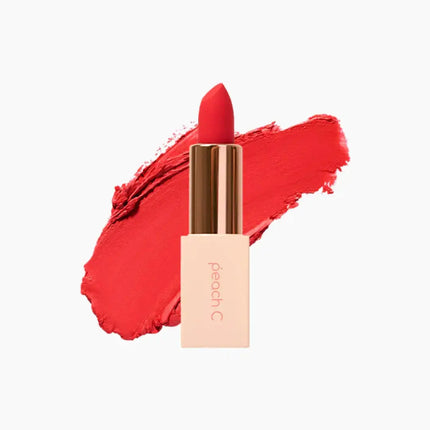 Peach C Easy Matte Lipstick Dahlia Red