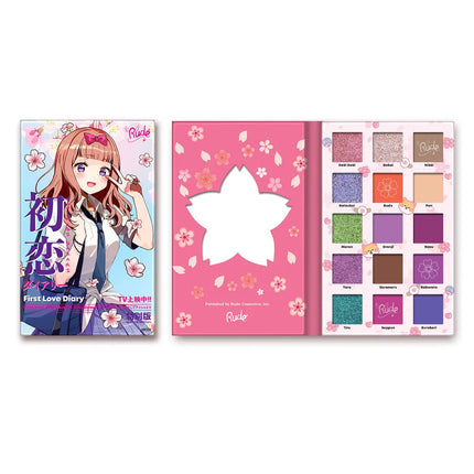 Rude Cosmetics Manga Collection Palette First Love Diary