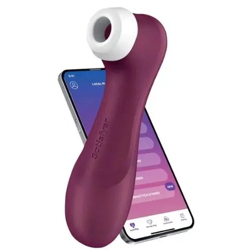 Satisfyer Pro 2 Generation 3 App Controlled Wine Red