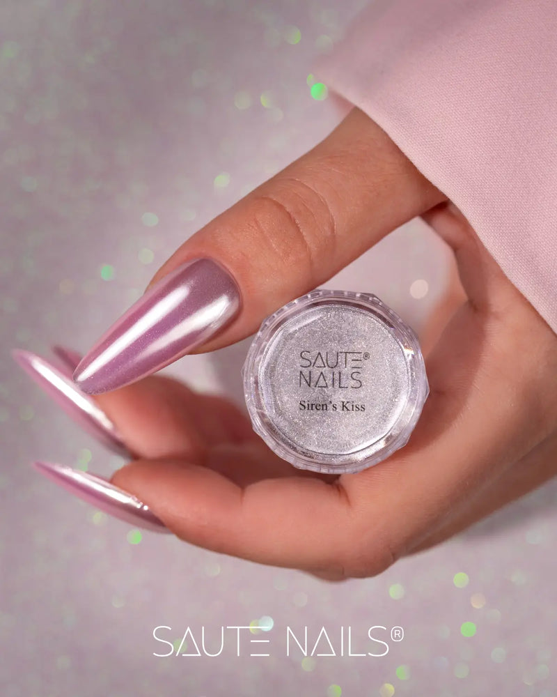 Saute Nails Chrome Powder Siren's Kiss