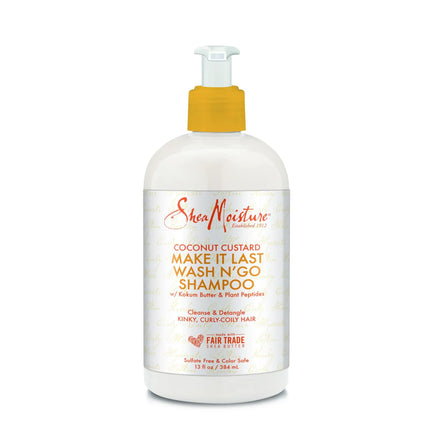 Shea Moisture Coconut Custard Wash N' Go Shampoo