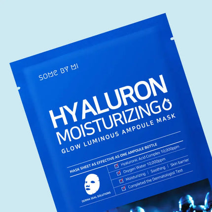 Some By Mi Hyaluron Moisturizing Glow Luminous Ampoule Mask