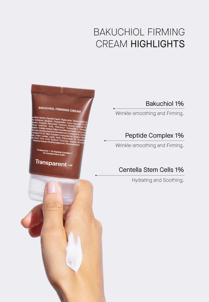 Transparent Lab Bakuchiol Firming Cream