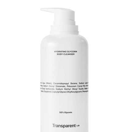 Transparent Lab Hydrating Glycerin Body Cleanser