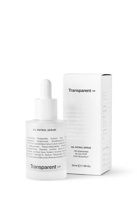 Transparent Lab Oil Patrol Serum