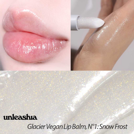 Unleashia Glacier Vegan Lip Balm No.1 Snow Frost