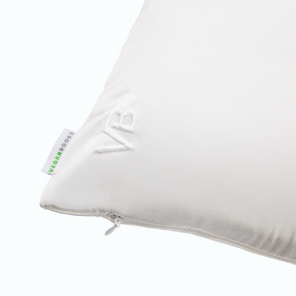 Veganboost Satin Pillowcase Moonlight White