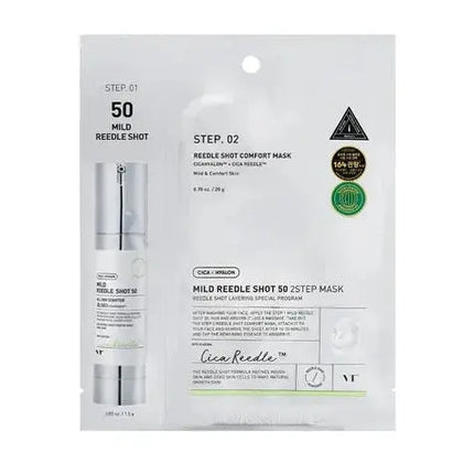 VT Cosmetics Mild Reedle Shot 50 2 Step Mask