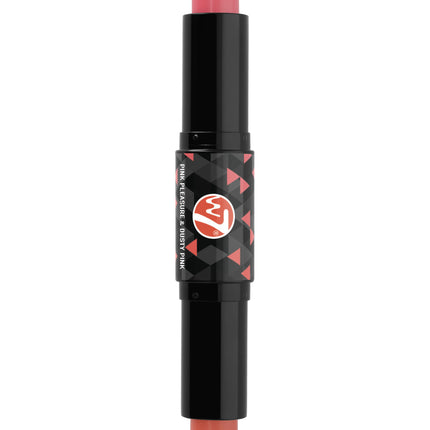 W7 Cosmetics Blusher Stick Pink Pleasure & Dusty Pink