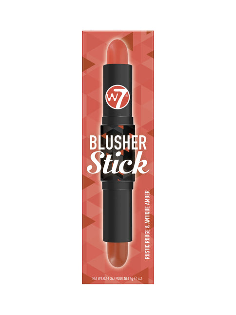 W7 Cosmetics Blusher Stick Rustic Rouge & Antique Amber