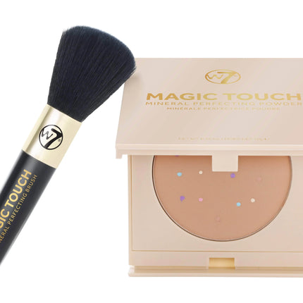 W7 Cosmetics Magic Touch Mineral Face Powder & Face Brush