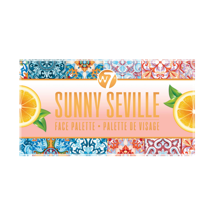 W7 Cosmetics Sunny Seville Face Palette Dark