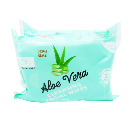 XHC Aloe Vera Facial Wipes Twin Pack