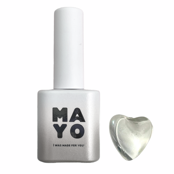 Yogo Mayo Magnetic Gel Polish White Shell