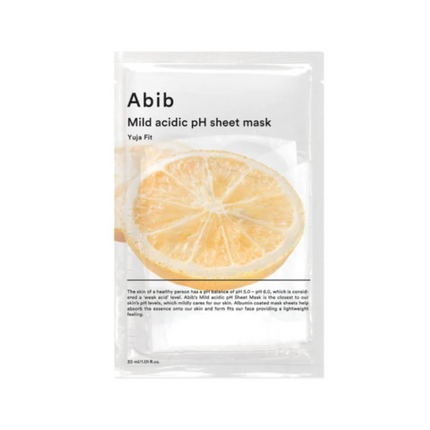 Abib Mild Acidic pH Sheet Mask Yuja Fit