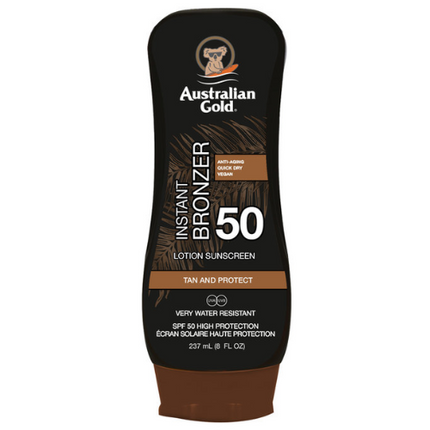 Australian Gold SPF 50 Lotion With Bronzer