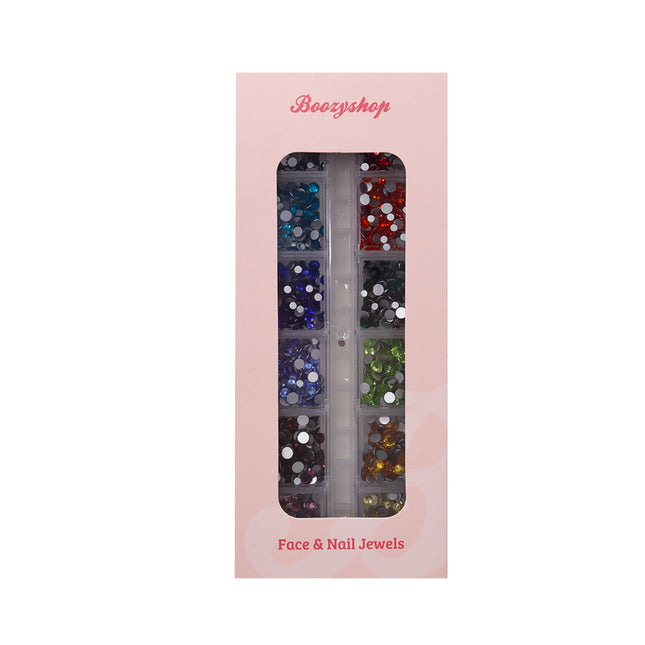 Boozyshop Face & Nail Jewel Kit Multicolor App Gift