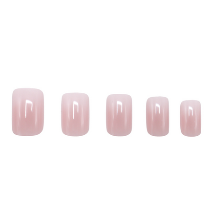 Boozyshop Press On French Nails Ombre Soft Pink