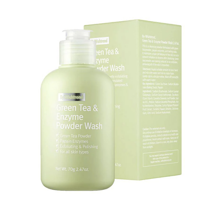 By Wishtrend Green Tea & Enzyme Powder Wash